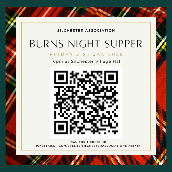 Burns QR code for web