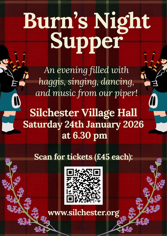 Burns night 2026 poster